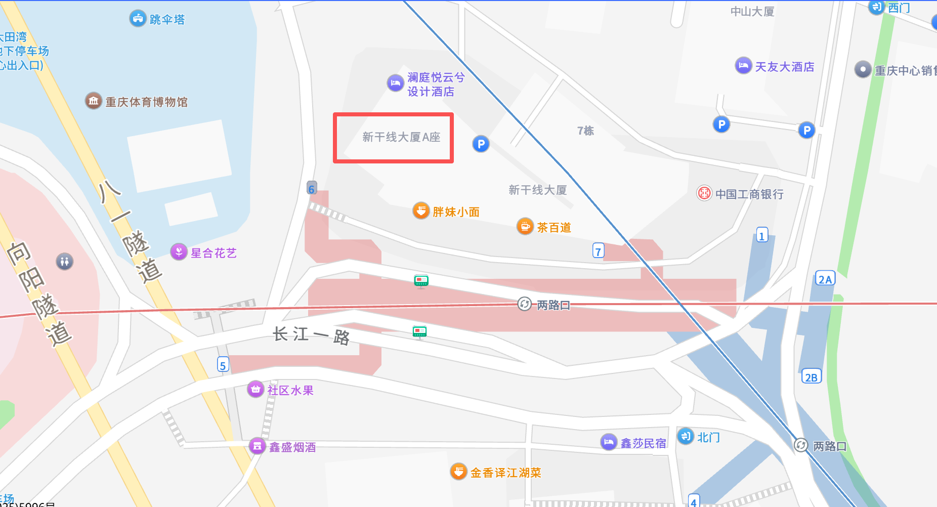 公司位置地图